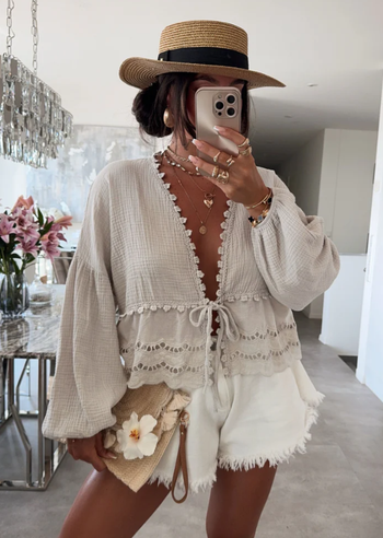 Blouse Dentelle