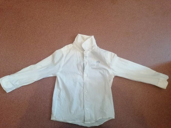 Chemise à manches longues col roulé uni