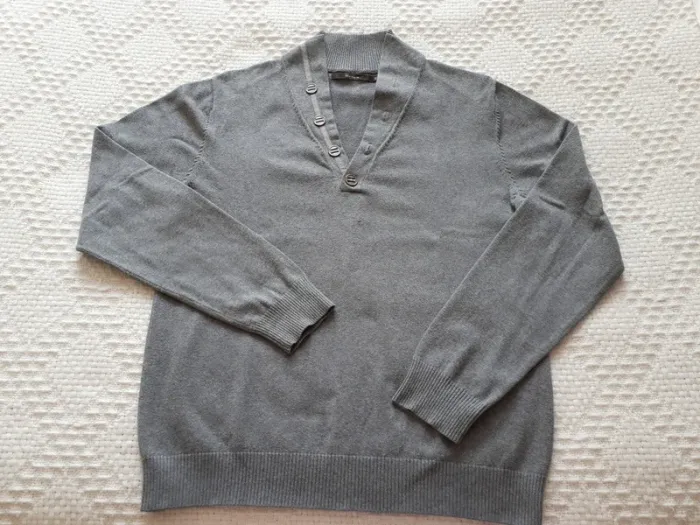 Pull BRICE gris col V
