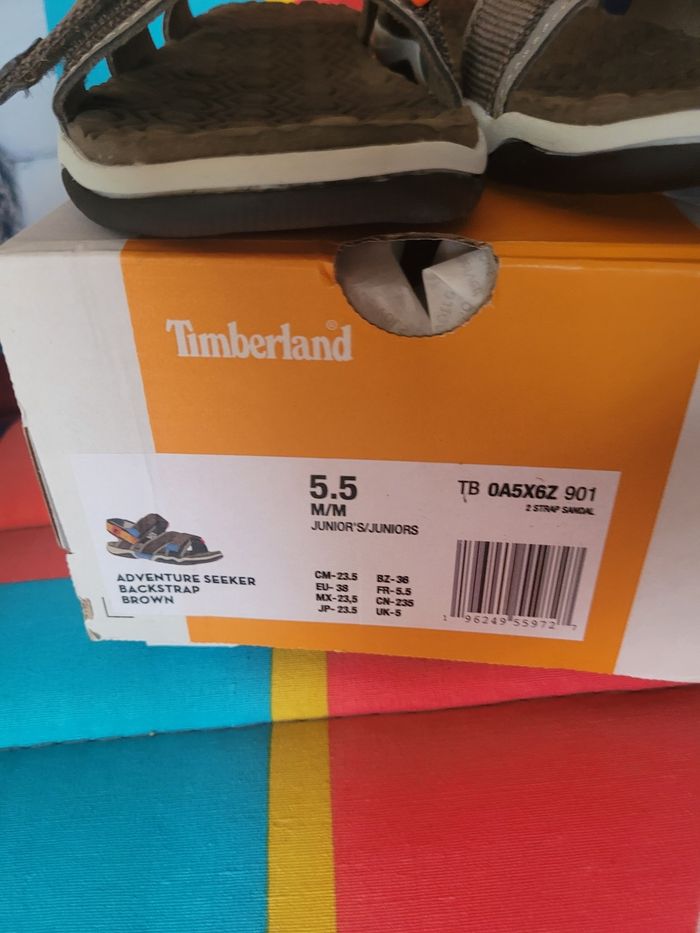 sandales timberland t38 neuf (28e) - photo numéro 2