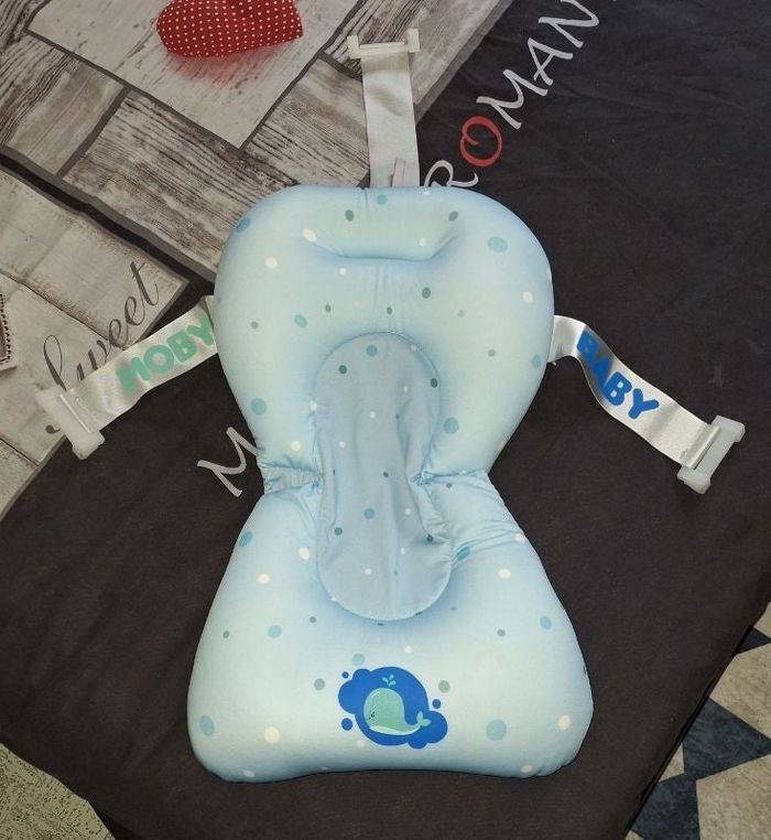 Coussin de bain sécurisé - Moby Baby