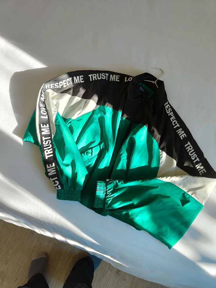 Veste de jogging crop top