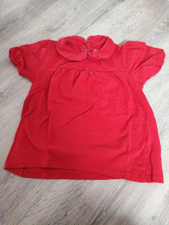 Tee shirt rouge Kiabi 8 ans