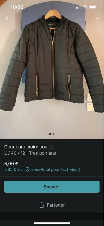 Doudoune courte