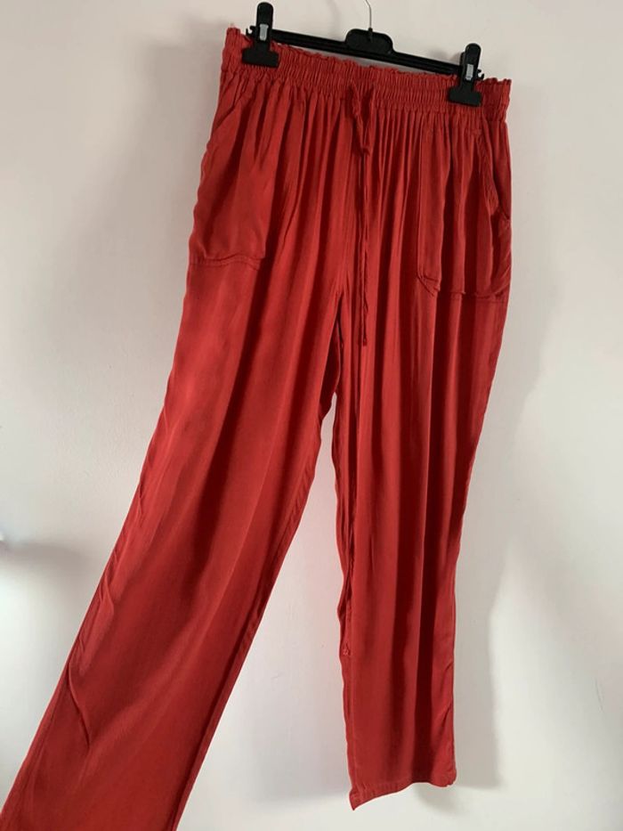 Pantalon fluide jambe large - photo numéro 2