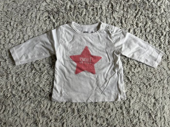 T-shirt manches longues 6M - photo numéro 2