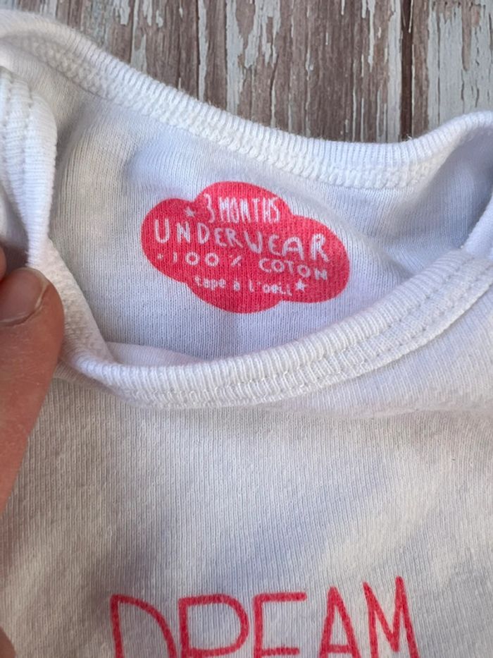 Body manches longues blanc - photo numéro 4