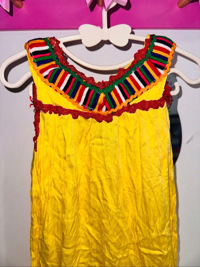 Robe kabyle jaune - photo numéro 2