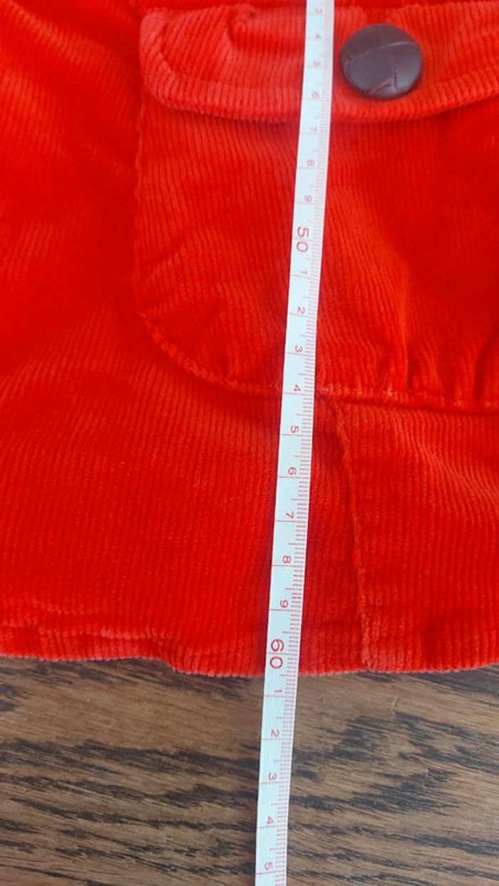 Veste rouge velour Essentiel Antwerp taille 40 - photo numéro 15