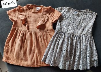 lot 2 robes PetitBateau
