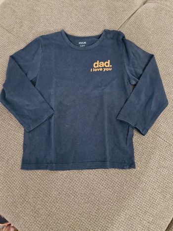 Tee shirt manches longues 2 ans