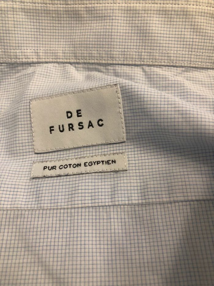 🌻Chemise homme à rayures De Fursac🌻 - photo numéro 3