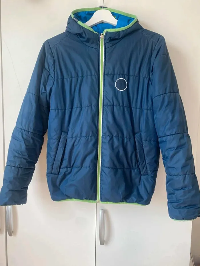 Veste doudoune réversible à capuche 14ans Decathlon - photo numéro 6