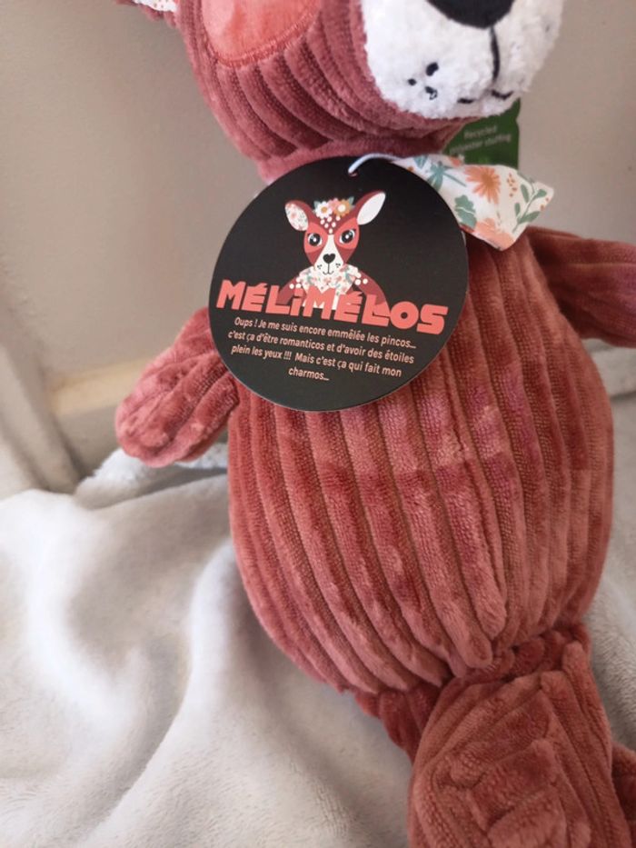 Mélimélos la biche avec sa boite cadeau tirelire neuf deglingos - photo numéro 2