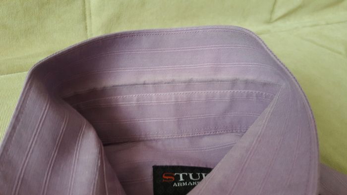 Chemise Armand Thiery taille M, couleur lila - photo numéro 5