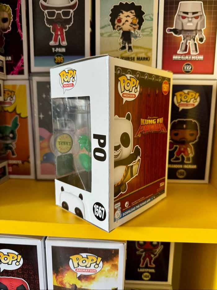 Funko Pop! Movies 1567 - Dreamworks Kung Fu Panda - Po - Limited Edition Chase - Funko Speciality Series Exclusive - photo numéro 3