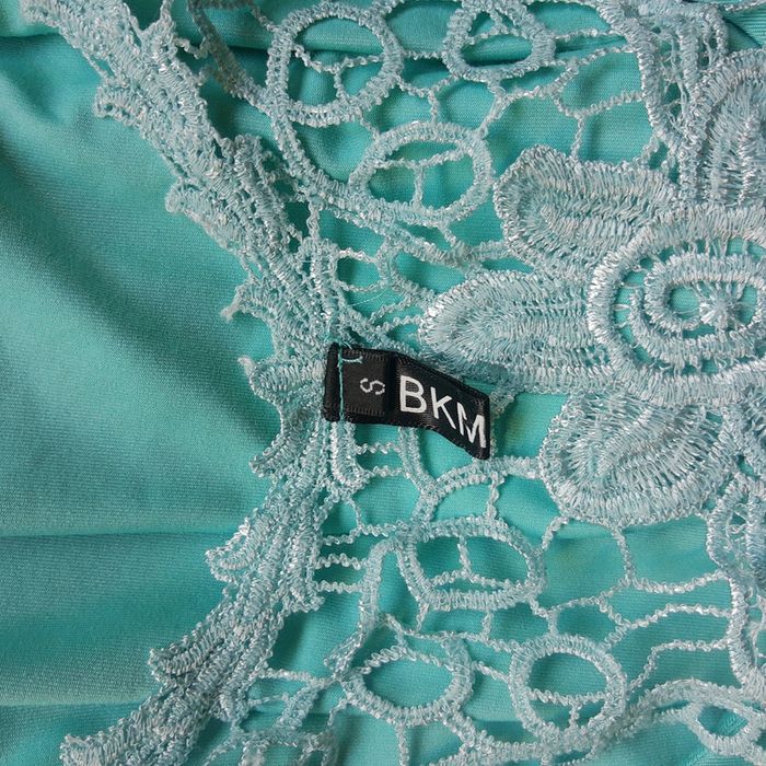 Robe de soirée cérémonie mariage verte émeraude dos dentelle taille S 38/38 - photo numéro 7