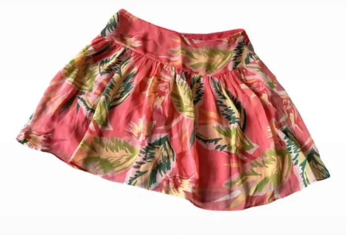 Tommy hilfiger jupe en 100% soie, taille 34 - photo numéro 4