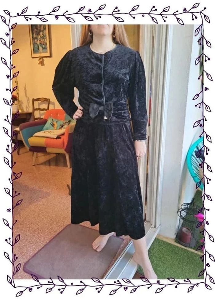Ensemble en velours