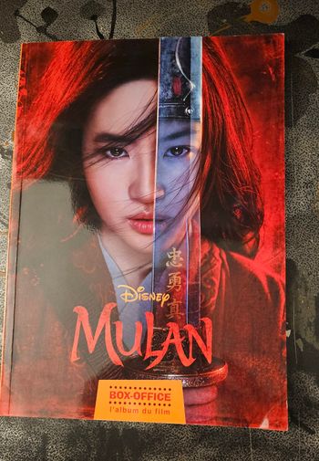 livre Mulan hachette junior