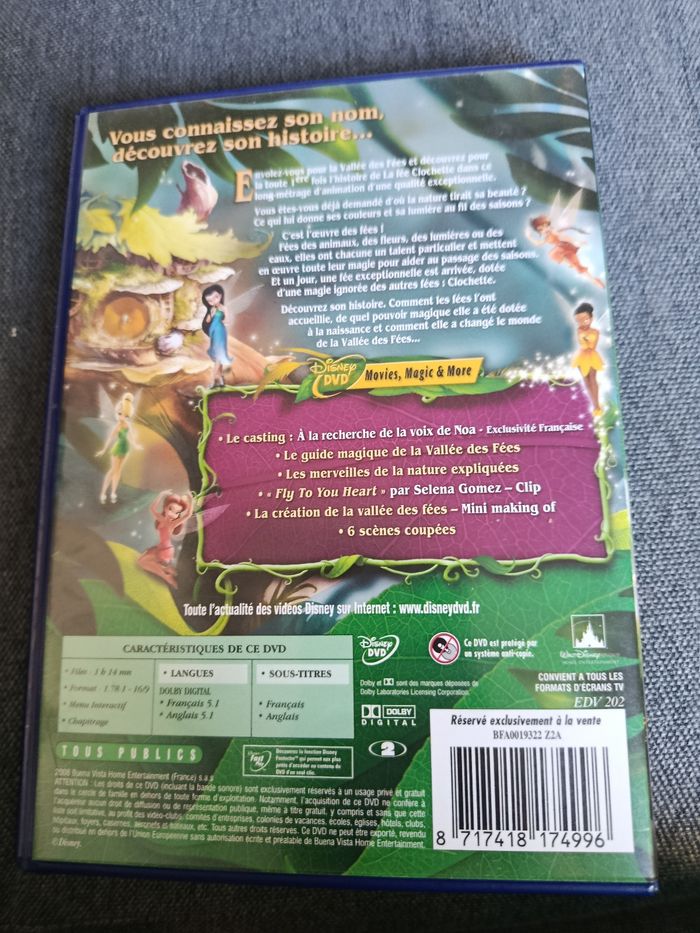DVD la fée clochette - photo numéro 2