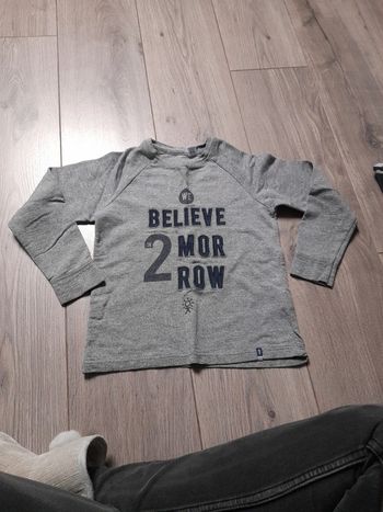 Tshirt manches longues okaïdi 6 ans