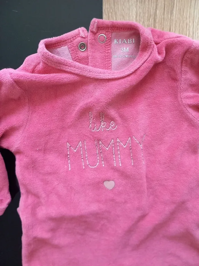 Lot de pyjamas bébé fille 3 mois - photo numéro 3