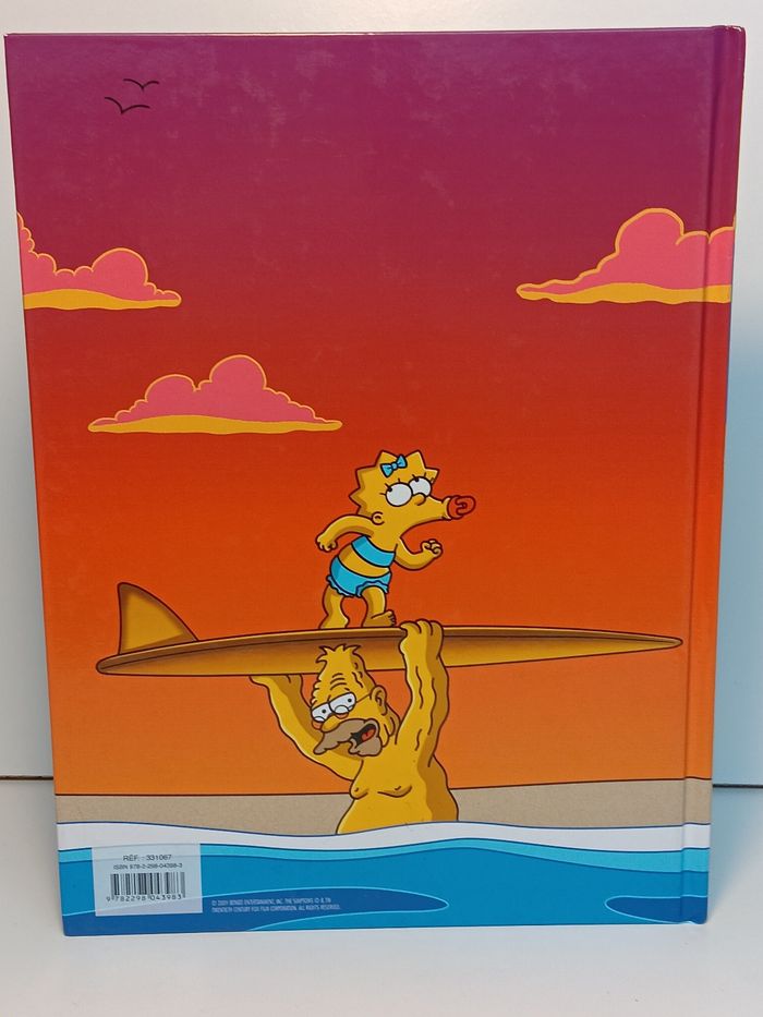Livre Bande dessinée les Simpson Trop forts - photo numéro 3
