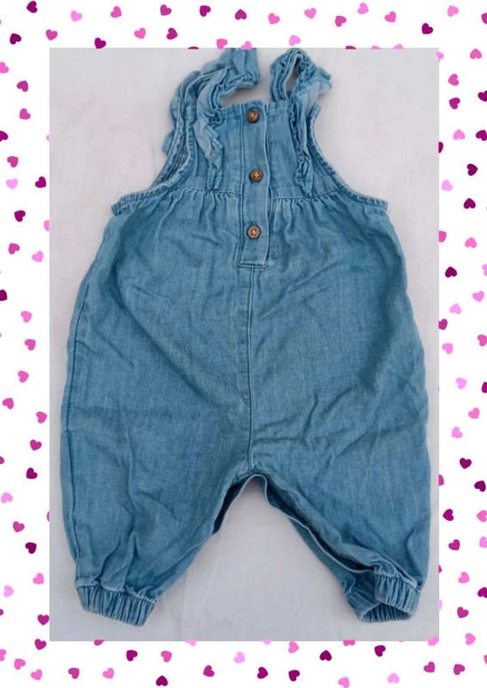 Salopette-short en jean 3 mois Primark