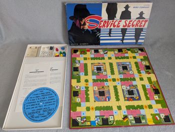 Jeu Vintage - Service Secret