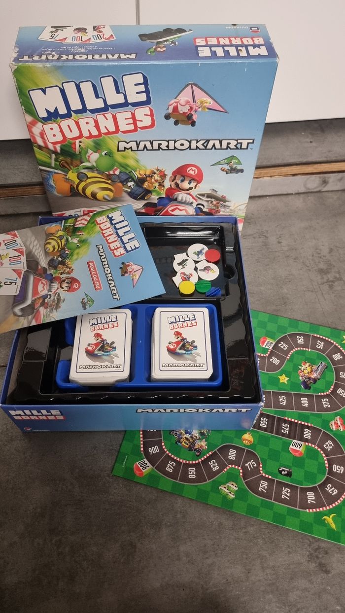 Jeu mille bornes mario kart - photo numéro 2