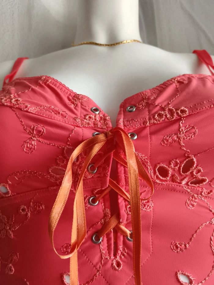 Anti-flirt | nuisette broderie perforée | t 3 - photo numéro 5