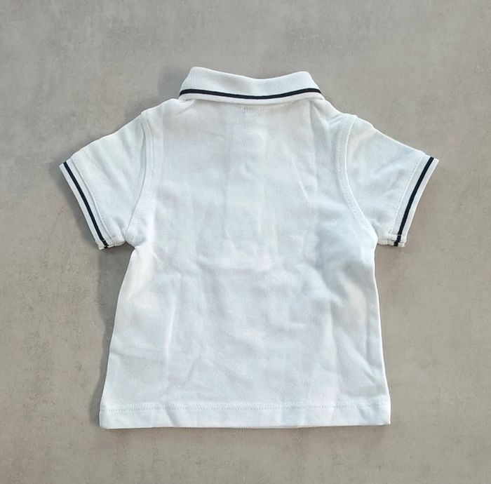 Ensemble salopette et polo manches courtes garçon - 3 mois - photo numéro 4