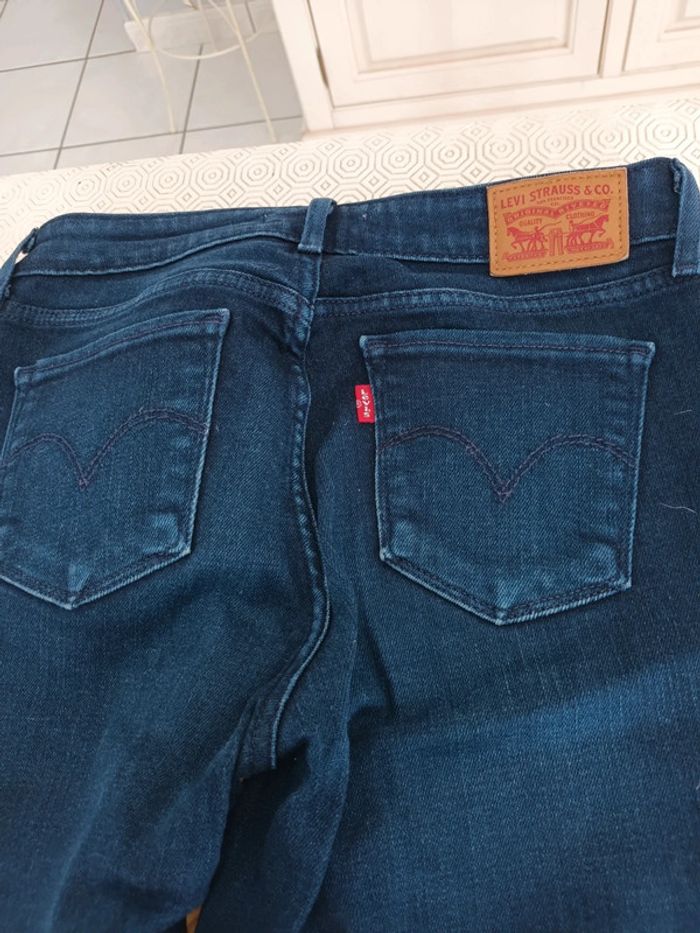 Jean Levis 712 slim bleu T 37 - photo numéro 5