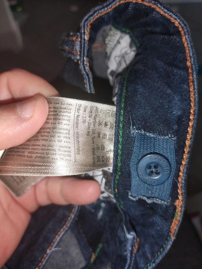 Jeans Garcia slim fit 170 tbe bleu foncé voir descriptif - photo numéro 8