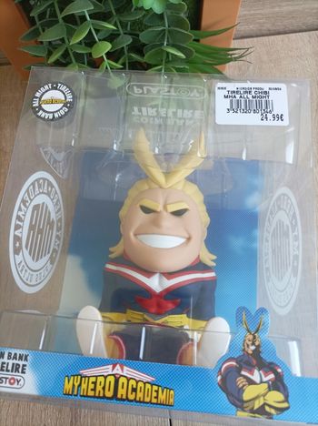 Figurine tirelire All Might My Hero Academia Mha plastoy 