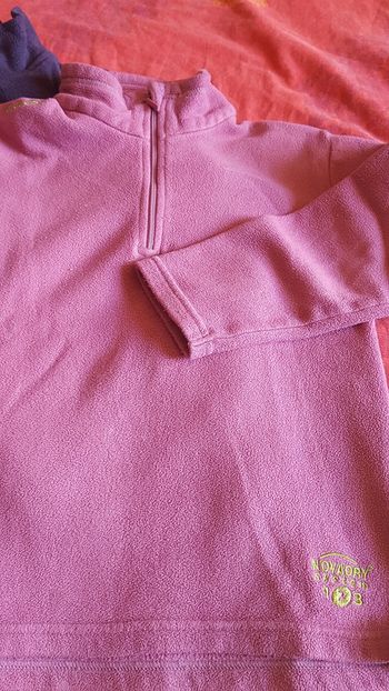 Polaire rose Quechua 6 ans