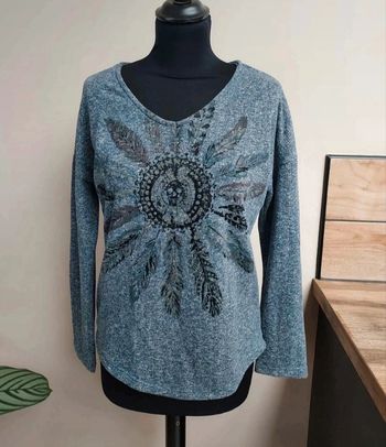 Joli pull It Hippie motif attrape rêves