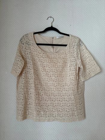 Blouse dentelle
