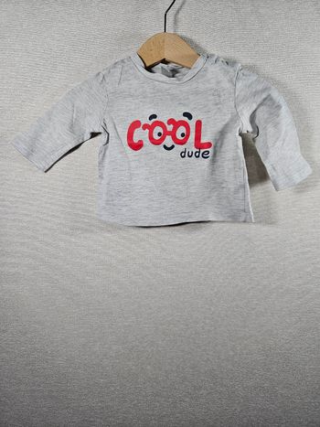 T-shirt manche longue  tex 3 mois