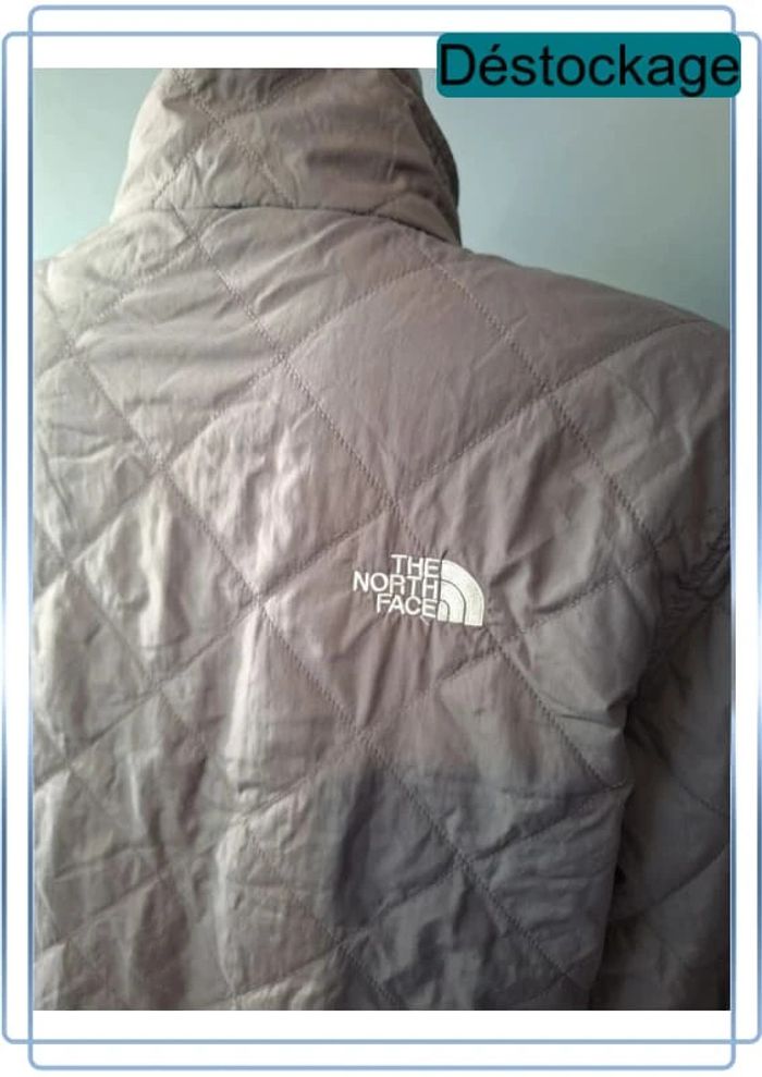 Veste femme the north face marron - taille M - brodé - photo numéro 7