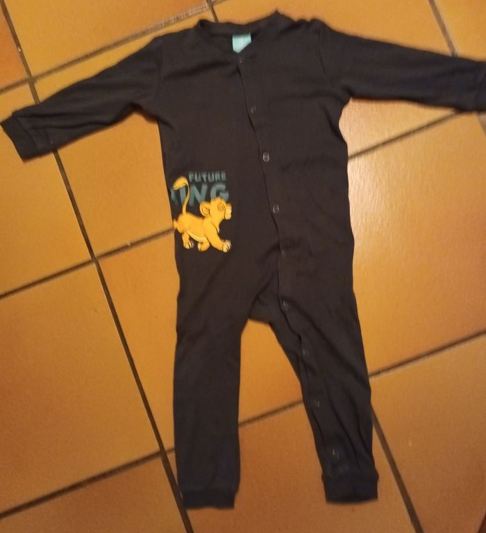 Pyjama le roi lion simba 12 18 mois - photo numéro 2
