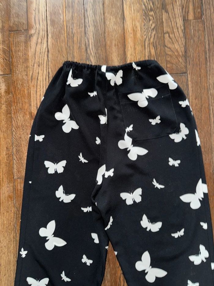 Pantalon fluide Agnès B Taille 1 Taille élastique - photo numéro 4