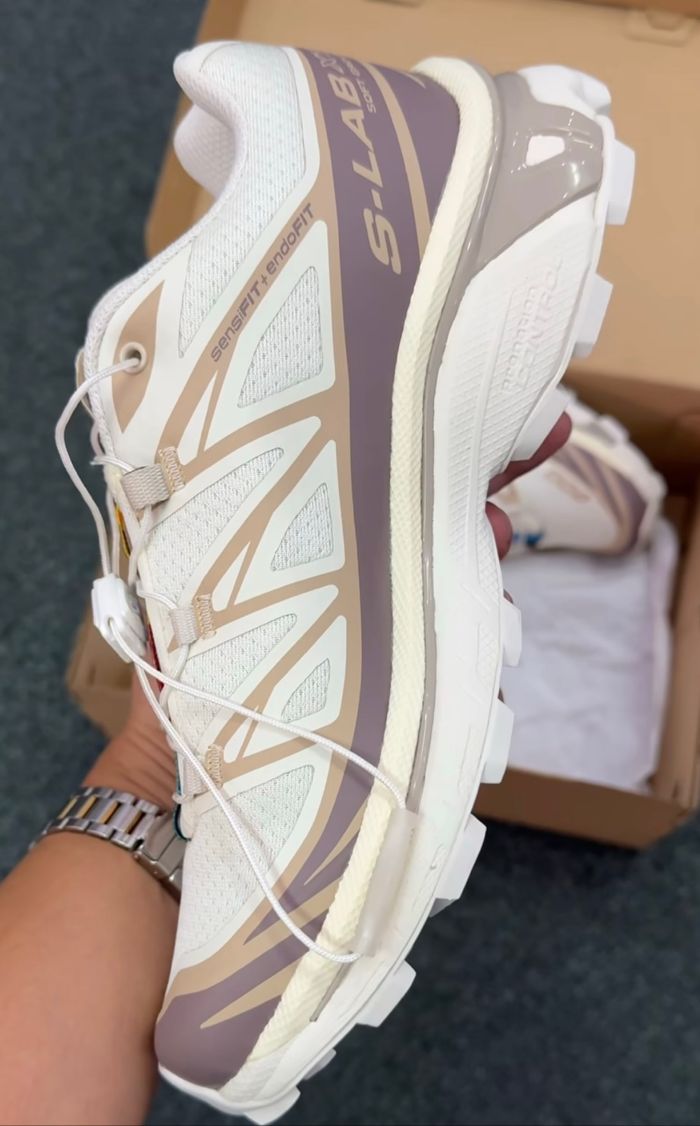 Salomon XT-6 Vanilla Ice / Iron Etherea -Taille 35 - Neuf avec boîte - photo numéro 3