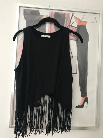 Top court franges Bershka M