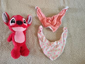 Lot de 2 bavoirs fait main