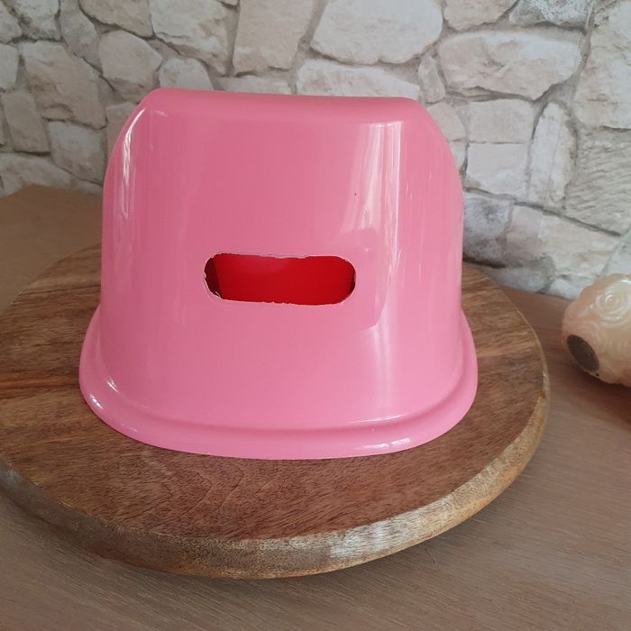 Petit pot de toilette rose pour bébé - photo numéro 3