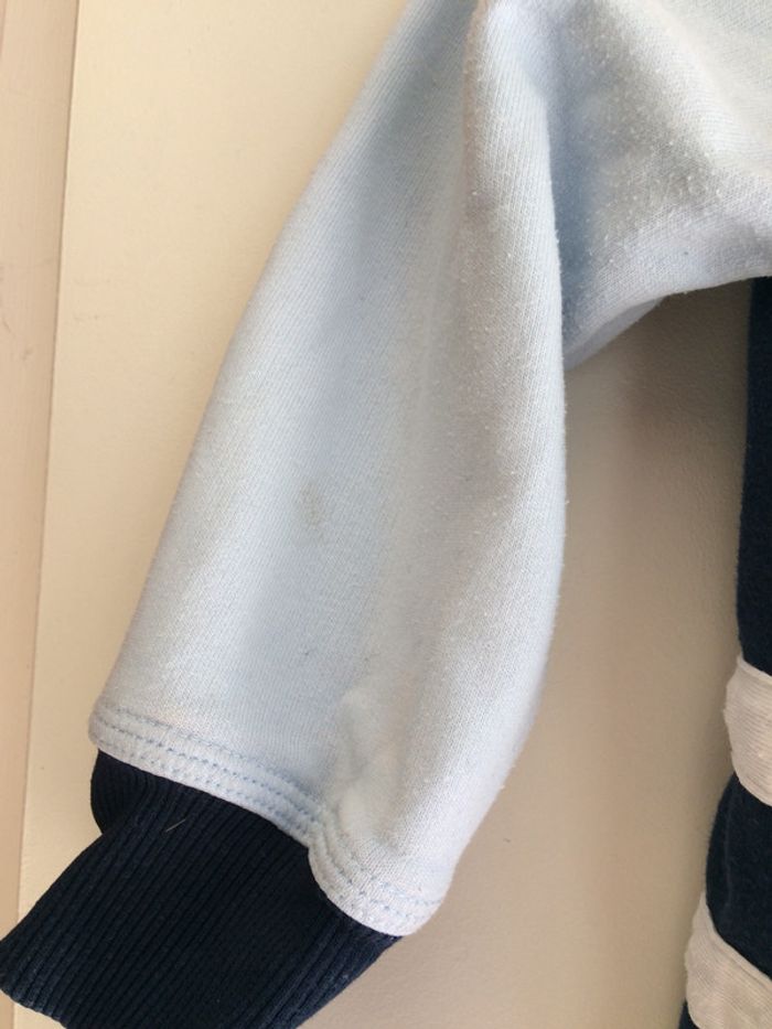 Veste de survêtement Nike bleu - photo numéro 4