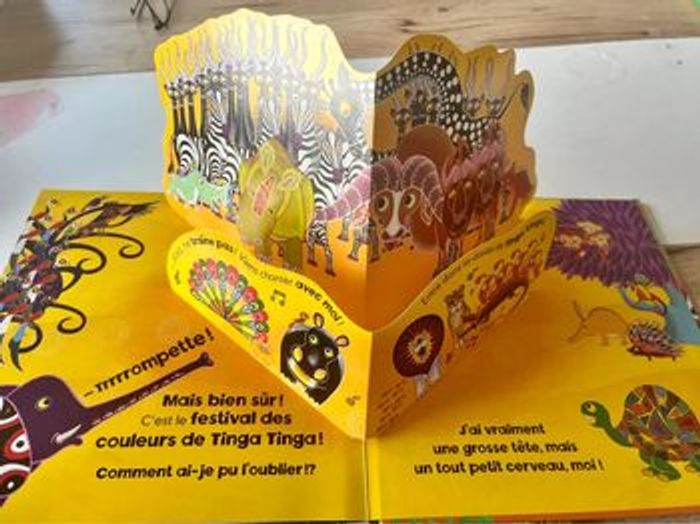 Livre animé Une journée très spéciale à Tinga Tinga - Gallimard Jeunesse - photo numéro 9