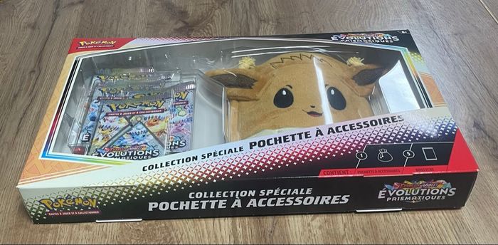 Pokémon coffret collection spéciale pochette à accessoires écarlate et violet évolutions prismatiques événement 8.5 - photo numéro 2